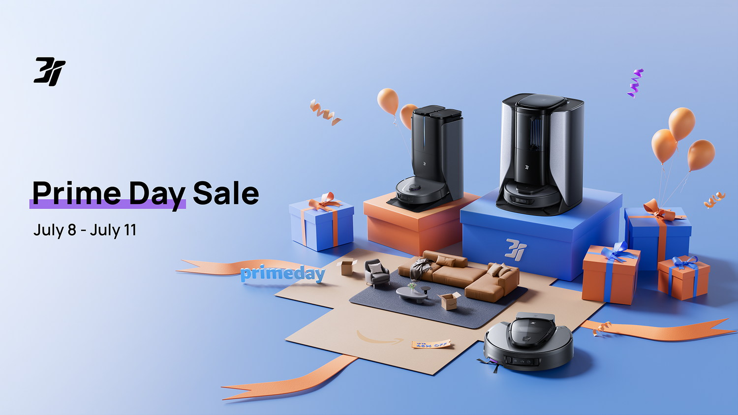 3i Robot Vacuum Prime Day Deals