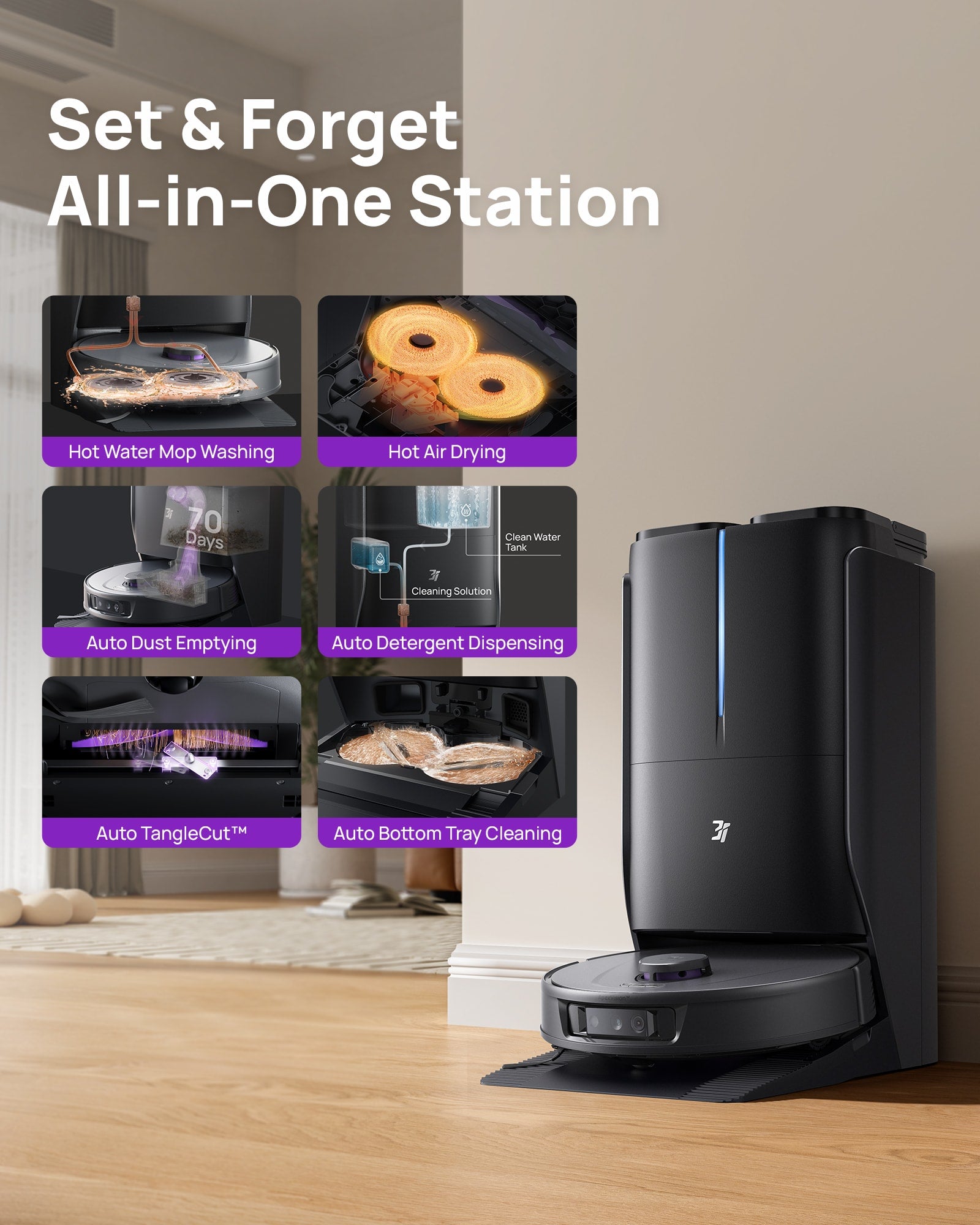 3i P10 Ultra Robot Vacuum